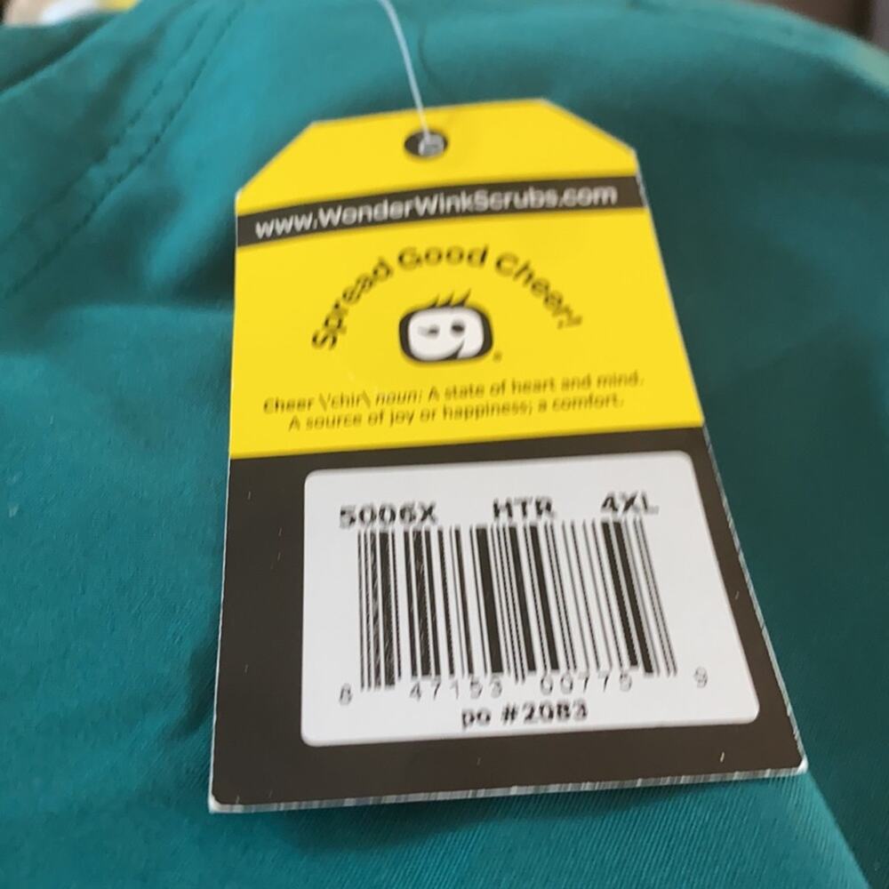 Wonder wink hunter green scrubs - Picture 4 of 12